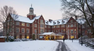 Public Sector Building in the Snow