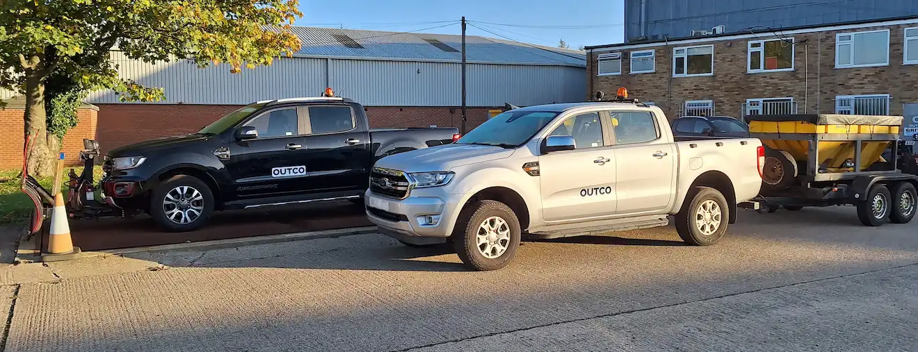 OUTCO winter services - gritting vehicles